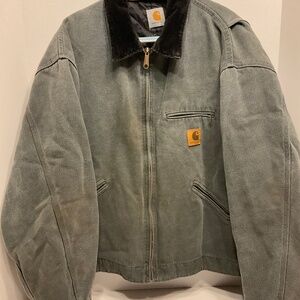 Carhartt 2XL Washed Duck Traditional Coat